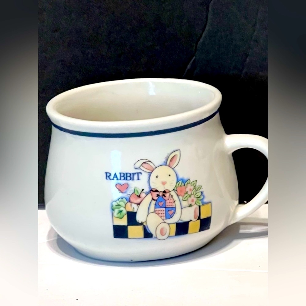 Vintage Rabbit Soup Mug - Picture 2 of 11